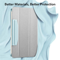 ESR Trifold Stand Smart Case for iPad mini (2024) / mini (2021), PU Leather+Hard PC Back Cover with Pen Holder