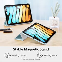 ESR Trifold Stand Smart Case for iPad mini (2024) / mini (2021), PU Leather+Hard PC Back Cover with Pen Holder