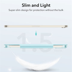 ESR Trifold Stand Smart Case for iPad mini (2024) / mini (2021), PU Leather+Hard PC Back Cover with Pen Holder