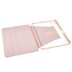 MUTURAL for iPad Air (2020) / (2022) / Pro 11 (2020) / (2021) / (2022) Slim Stand Protective Cover Clear Transparent Back Shell with Built-in Pencil Holder