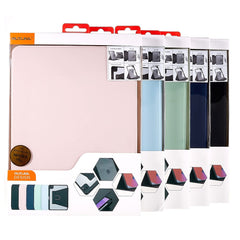 MUTURAL for iPad Air (2020) / (2022) / Pro 11 (2020) / (2021) / (2022) Slim Stand Protective Cover Clear Transparent Back Shell with Built-in Pencil Holder