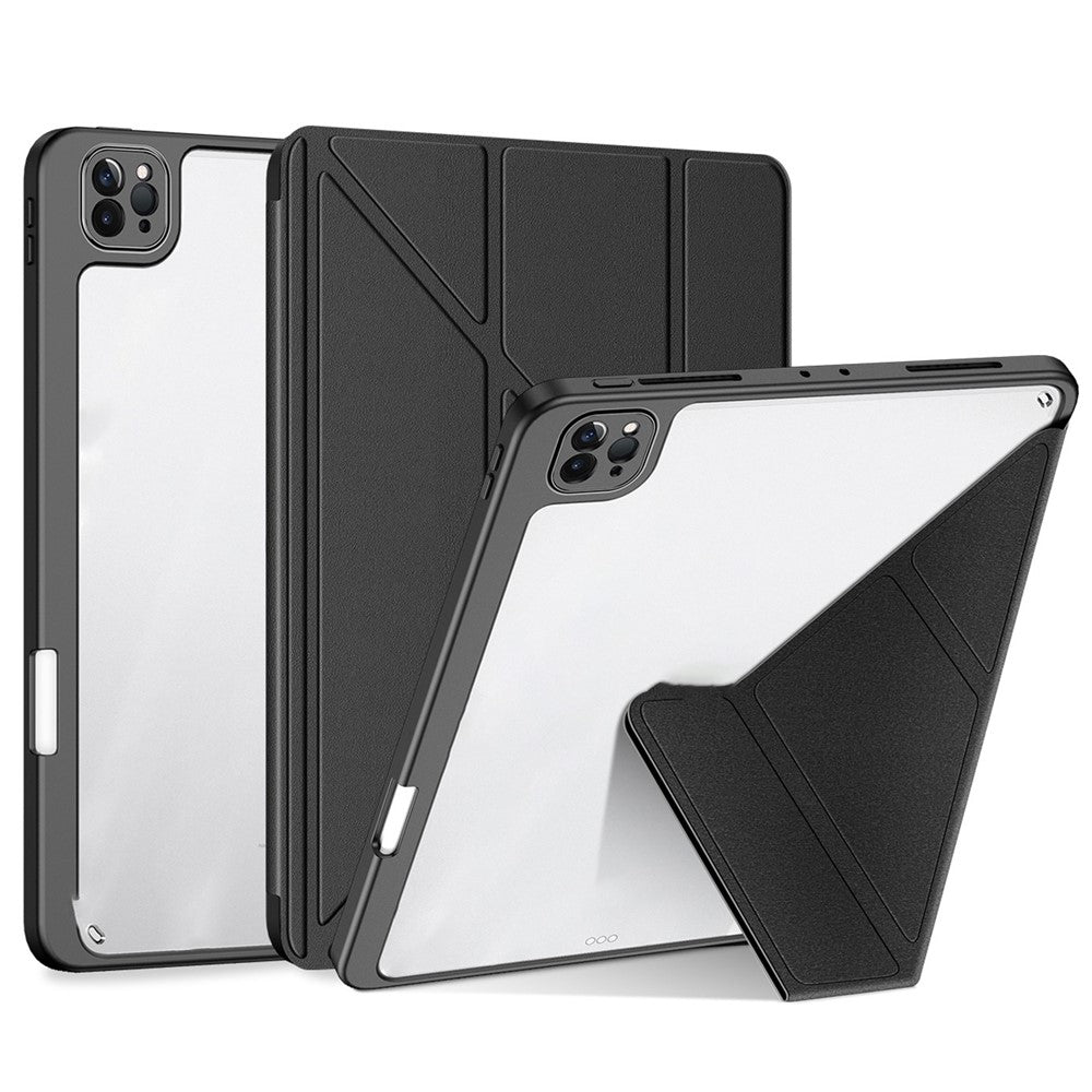 DUX DUCIS Magi Protective Case for iPad Pro 11 (2022) / (2021) / (2020) Shockproof V-fold Stand Tablet Case Support Auto Wake / Sleep