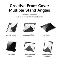 DUX DUCIS Magi Protective Case for iPad Pro 11 (2022) / (2021) / (2020) Shockproof V-fold Stand Tablet Case Support Auto Wake / Sleep