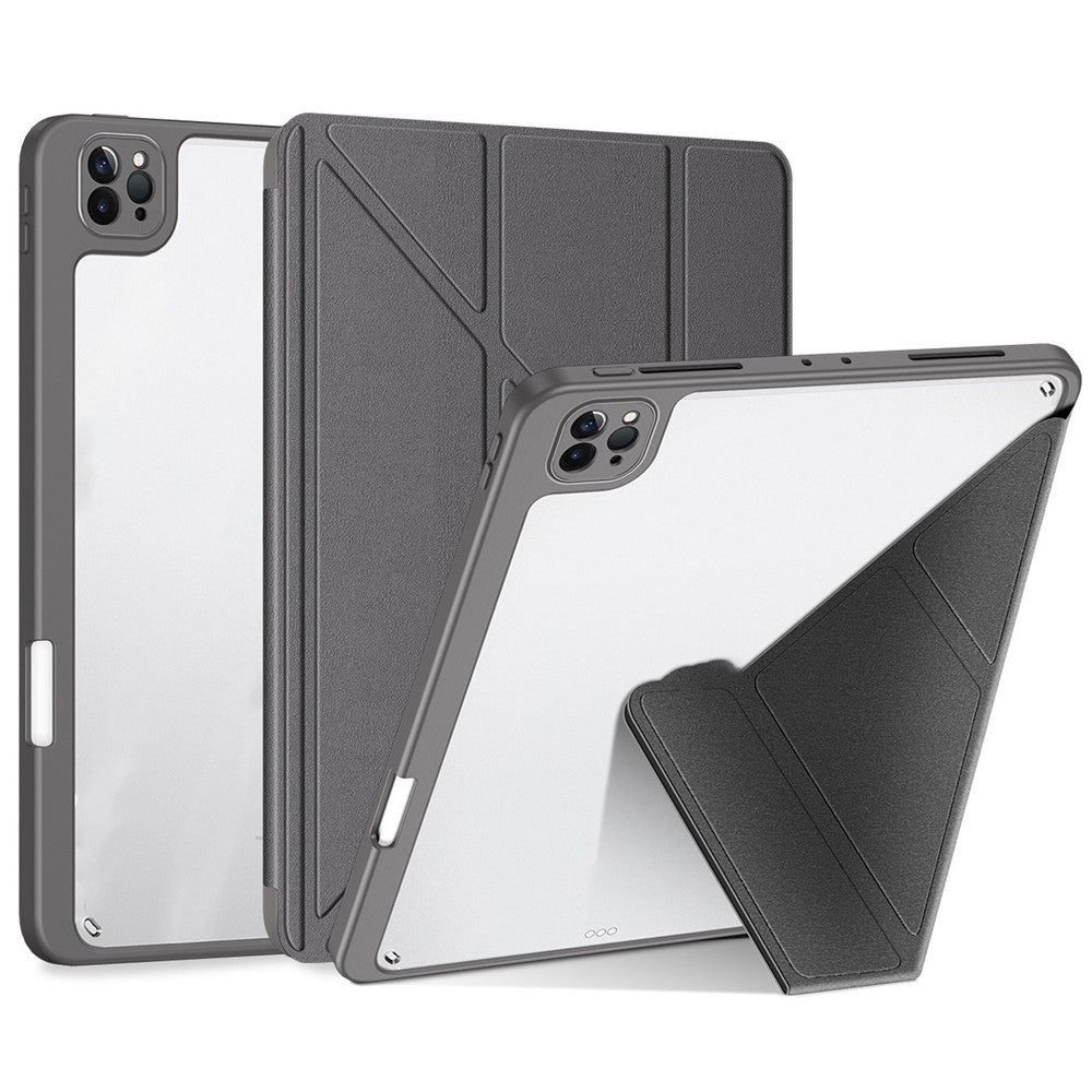 DUX DUCIS Magi Protective Case for iPad Pro 11 (2022) / (2021) / (2020) Shockproof V-fold Stand Tablet Case Support Auto Wake / Sleep