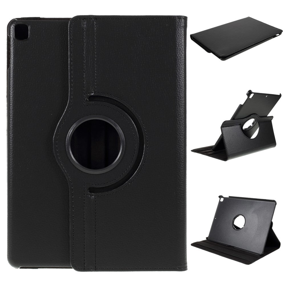 Leather Cover for iPad Air 10.5 (2019)/Pro 10.5 (2017)/iPad 10.2 (2021)/(2020)/(2019) Litchi Texture Rotary Stand Tablet Case