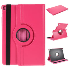 Leather Cover for iPad Air 10.5 (2019) / Pro 10.5 (2017) / iPad 10.2 (2021) / (2020) / (2019) Litchi Texture Rotary Stand Tablet Case