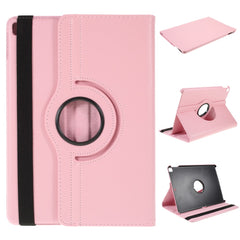 Leather Cover for iPad Air 10.5 (2019) / Pro 10.5 (2017) / iPad 10.2 (2021) / (2020) / (2019) Litchi Texture Rotary Stand Tablet Case