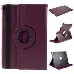 Leather Cover for iPad Air 10.5 (2019) / Pro 10.5 (2017) / iPad 10.2 (2021) / (2020) / (2019) Litchi Texture Rotary Stand Tablet Case