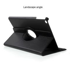 Leather Cover for iPad 9.7 (2018) / 9.7 (2017) / Air 2 / Air (2013) Rotary Stand Tablet Case with Elastic Band