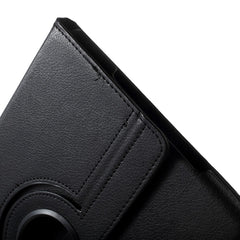 Leather Cover for iPad 9.7 (2018) / 9.7 (2017) / Air 2 / Air (2013) Rotary Stand Tablet Case with Elastic Band