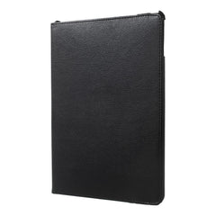 Leather Cover for iPad 9.7 (2018) / 9.7 (2017) / Air 2 / Air (2013) Rotary Stand Tablet Case with Elastic Band