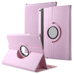 Leather Cover for iPad 9.7 (2018) / 9.7 (2017) / Air 2 / Air (2013) Rotary Stand Tablet Case with Elastic Band