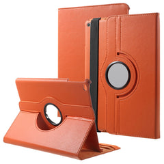 Leather Cover for iPad 9.7 (2018) / 9.7 (2017) / Air 2 / Air (2013) Rotary Stand Tablet Case with Elastic Band
