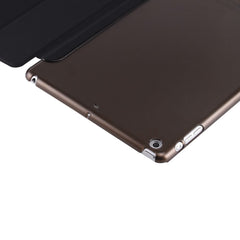 For iPad 9.7-inch (2018) / (2017) Magnetic Tri-Fold Stand Leather Case Smart Awake / Sleep Tablet Cover