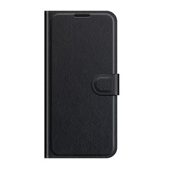 Stoßfeste Litchi-Textur PU-Leder-Brieftaschenhülle Magnetverschluss Schutzständer Flip-Telefonabdeckung Für Samsung Galaxy S22 5G 