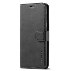 LC.IMEEKE Fallschutz Texturierte Brieftasche PU-Leder Flip Folio Stand Case Handyhülle Cover für Samsung Galaxy S22 5G 