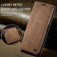 CASEME 013 Series TPU-Innenfutter-Abdeckung, Brieftaschen-Stand-Design, leichte, automatisch absorbierende PU-Leder-Telefonhülle für Samsung Galaxy S22+ 5G 