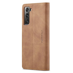 CASEME 013 Series TPU-Innenfutter-Abdeckung, Brieftaschen-Stand-Design, leichte, automatisch absorbierende PU-Leder-Telefonhülle für Samsung Galaxy S22+ 5G 