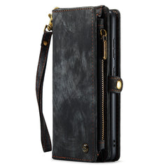 CASEME 008-Serie für Samsung Galaxy S22 5G, stoßfestes PU-Leder, abnehmbare 2-in-1-Telefonhülle, multifunktionale Anti-Fall-Brieftaschen-Ständerschale 