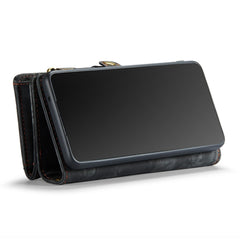 CASEME 008-Serie für Samsung Galaxy S22 5G, stoßfestes PU-Leder, abnehmbare 2-in-1-Telefonhülle, multifunktionale Anti-Fall-Brieftaschen-Ständerschale 