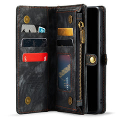 CASEME 008-Serie für Samsung Galaxy S22+ 5G, multifunktionale, abnehmbare 2-in-1-Handyhülle, kratzfeste Brieftaschen-Ständer-PU-Lederhülle 