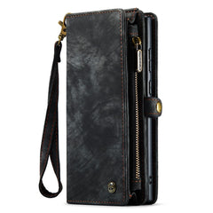 CASEME 008 Series for Samsung Galaxy S22 Ultra Detachable 2-in-1 PU Leather Phone Case Multifunctional Wallet Stand Protective Cover