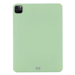 For iPad Pro 12.9 (2018) / (2020) / (2021) / (2022) Slim Light Anti-scratch Microfiber Lining Liquid Silicone Tablet Case Protective Shell