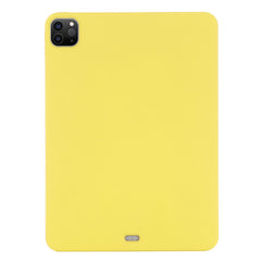 For iPad Pro 12.9 (2018) / (2020) / (2021) / (2022) Slim Light Anti-scratch Microfiber Lining Liquid Silicone Tablet Case Protective Shell