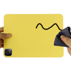 For iPad Pro 12.9 (2018) / (2020) / (2021) / (2022) Slim Light Anti-scratch Microfiber Lining Liquid Silicone Tablet Case Protective Shell