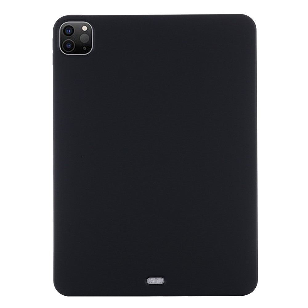 For iPad Pro 12.9 (2018) / (2020) / (2021) / (2022) Slim Light Anti-scratch Microfiber Lining Liquid Silicone Tablet Case Protective Shell
