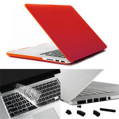 ENKAY HAT PRINCE Matte PC Full Body Case + Keyboard Film + Anti-dust Plugs for MacBook Pro 13.3" Retina A1425