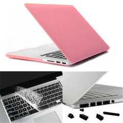 ENKAY HAT PRINCE Matte PC Full Body Case + Keyboard Film + Anti-dust Plugs for MacBook Pro 13.3" Retina A1425