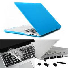 ENKAY HAT PRINCE Matte PC Full Body Case + Keyboard Film + Anti-dust Plugs for MacBook Pro 13.3" Retina A1425