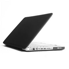 Black ENKAY HAT PRINCE Matte PC Full Body Case + Keyboard Film + Anti-dust Plugs for MacBook Pro 15.4" A1286