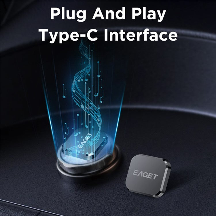 EAGET U8C 64GB Type C Car U Disk Ultra Mini USB 2.0 Flash Disk High Speed Data Transfer Thumb Drive - TechGearPal