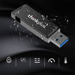 LENOVO THINKPLUS MU241 64G USB 3.0 Data Storage Thumb Stick High-speed Reading USB Flash Drive (Rotation Design) - TechGearPal