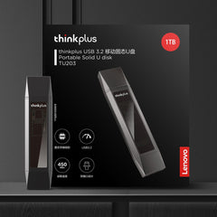 LENOVO THINKPLUS TU203 1TB USB+Type-C Flash Drive Computer Memory Thumb Drive Photo Data Storage Stick - TechGearPal