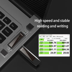 LENOVO THINKPLUS TU203 1TB USB+Type-C Flash Drive Computer Memory Thumb Drive Photo Data Storage Stick - TechGearPal