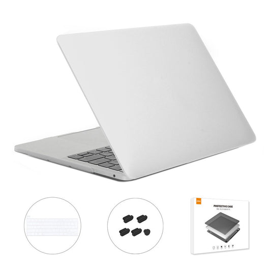 ENKAY HAT PRINCE 3-In-1 Hard Laptop Case + TPU Keyboard Cover + Dustproof Plug for MacBook Pro 13.3-Inch (EU Version, with Touch Bar) A2251 / A2289 / A2338