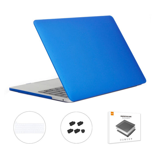 ENKAY HAT PRINCE 3-In-1 Hard Laptop Case + TPU Keyboard Cover + Dustproof Plug for MacBook Pro 13.3-Inch (EU Version, with Touch Bar) A2251 / A2289 / A2338