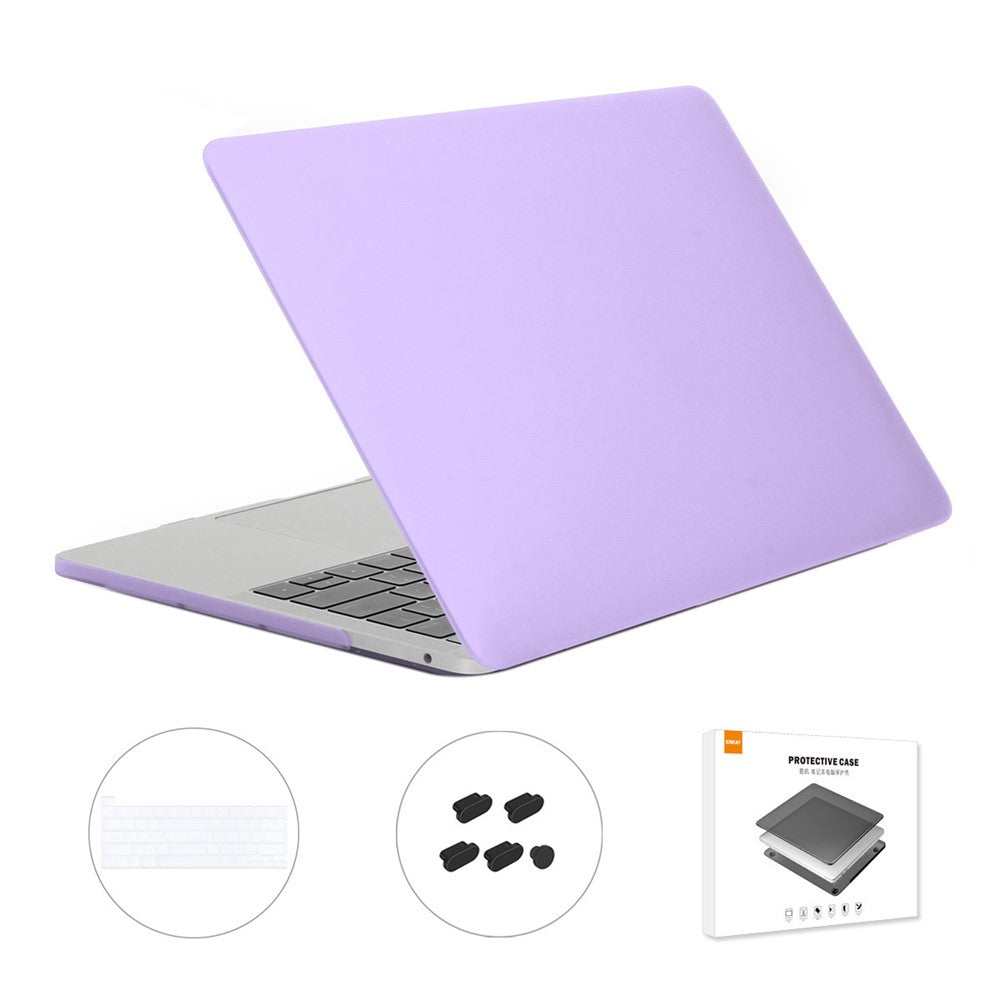 ENKAY HAT PRINCE for MacBook Pro 13 inch with Touch Bar (2020) A2251 / A2289 / A2338 (US Version) 3-In-1 Hard Laptop Case + TPU Keyboard Cover + Dustproof Plug