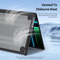 For MacBook Pro 16 inch (2023) / MacBook Pro 16 inch (2021) / MacBook Pro 16 inch (2019) / MacBook Pro 16 inch (2024) Laptop Case DUX DUCIS LCGM Series Anti-Scratch TPU+PC Notebook Cover