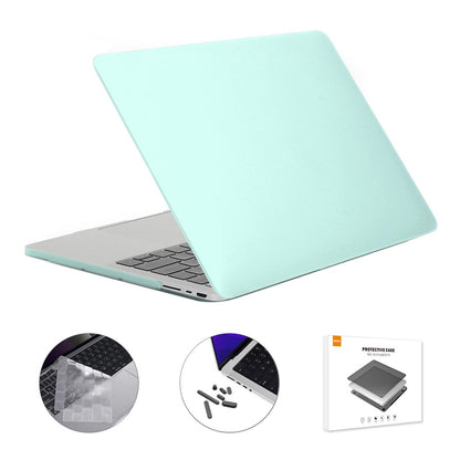 ENKAY HAT PRINCE for MacBook Pro 16 inch (2024) (2023) (2021) A2485 (US Version) PC Laptop Cover + Keyboard Skin + Dust Plugs