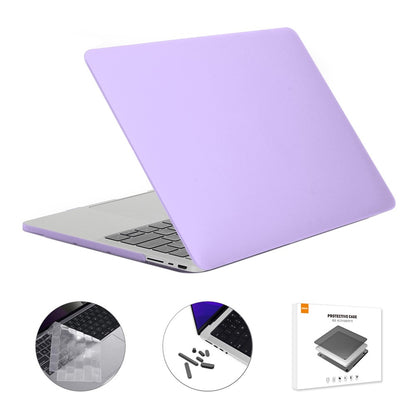 ENKAY HAT PRINCE for MacBook Pro 16 inch (2024) (2023) (2021) A2485 (US Version) PC Laptop Cover + Keyboard Skin + Dust Plugs
