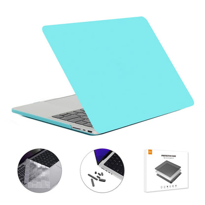 ENKAY HAT PRINCE for MacBook Pro 16 inch (2024) (2023) (2021) A2485 (EU Version) PC Laptop Cover + Keyboard Skin + Dust Plugs