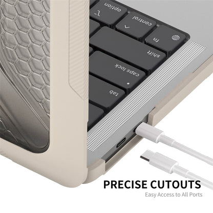 ENKAY HAT PRINCE Protective Case for MacBook Pro 13 inch (2016) A1706  /  (2018) A1989  /  (2019) A2159 (US Version) Laptop Kickstand Cover with TPU Keyboard Film + Dust-Proof Plugs