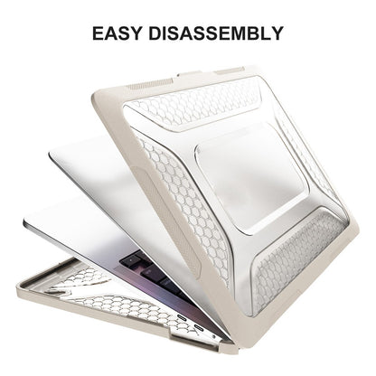 ENKAY HAT PRINCE Protective Case for MacBook Pro 13 inch (2016) A1706  /  (2018) A1989  /  (2019) A2159 (US Version) Laptop Kickstand Cover with TPU Keyboard Film + Dust-Proof Plugs
