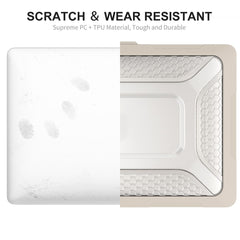 ENKAY HAT PRINCE for MacBook Pro 13 inch (2016) A1706 / (2018) A1989 / (2019) A2159 (EU Version) Kickstand Case Hard PC Heat Dissipation Cover with TPU Keyboard Film + Dust-Proof Plugs