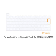 ENKAY HAT PRINCE for MacBook Pro 13 inch (2020) A2251 / A2289 / A2338 (EU Version) Hard PC Protective Cover Kickstand Laptop Case with Transparent TPU Keyboard Film + Anti-Dust Plugs