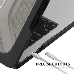 ENKAY HAT PRINCE for MacBook Air 13 inch (2025) / (2024) A2681 (M2) / A3113 (M3) / (2022) (EU) Laptop Case with TPU Keyboard Film
